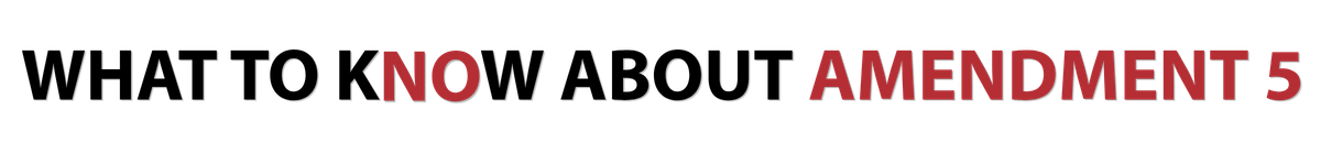 Amendment 5 header
