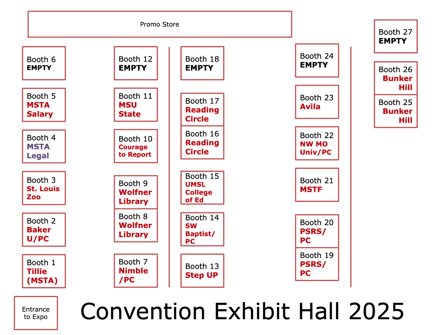 2025 Convention Exhibitors