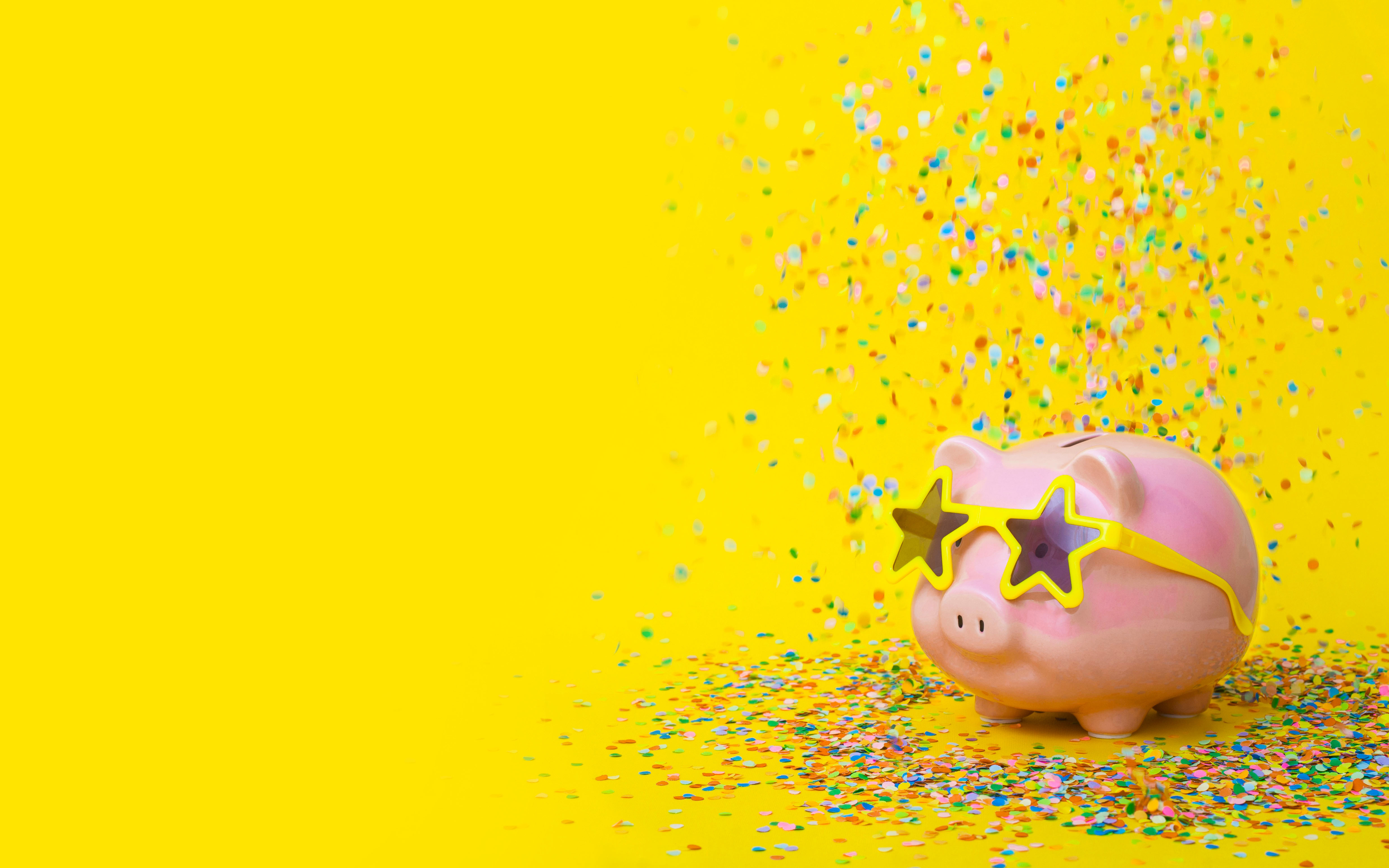 discounts - piggy bank