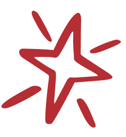 Decorative star icon