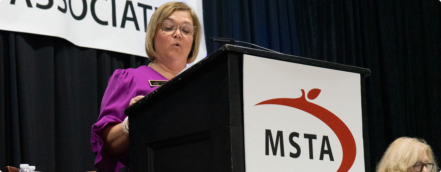 Missouri State Teachers Association banner image showing educators in classroom